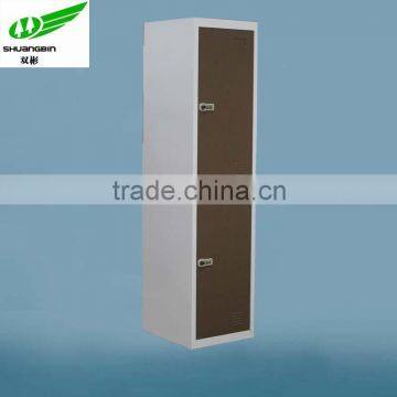 Digital lock 2 tier metal mini lockers