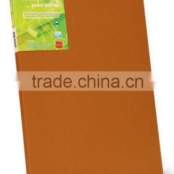 Stretched Canvas Framed Cotton Ochre Small grain 220 gm