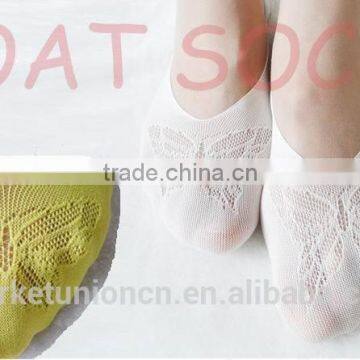 fashion lady boat socks nylon socks