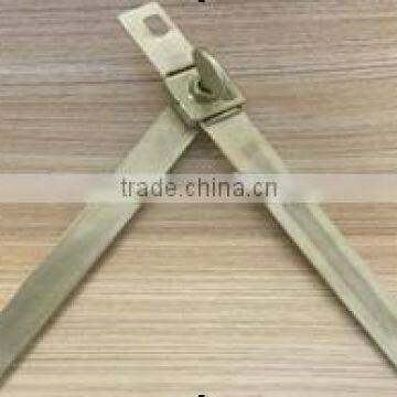 BRASS SLIDING STAY WITH SCREWS