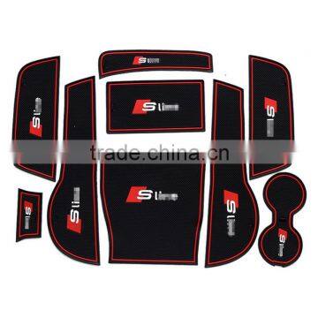 Car interior accessory decorative car gel mat for Audi A3 2014 9pcs/set