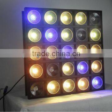 5x5 led matrix led strobe light 25x30w 3in 1 or white color