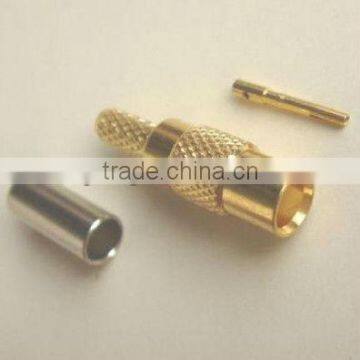 MCX female straight crimp RG174 RG188 RG316 connector