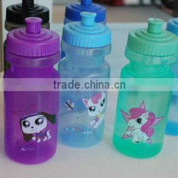 600ml water bottle,drinking bottles plastic sports water bottle,kids water bottle