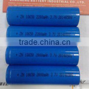 lithium ion battery 18650 cell and battery pack