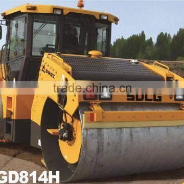 Full Hydraulic Dual Drum Vibratory Roller 14Ton SDLG LGD814H