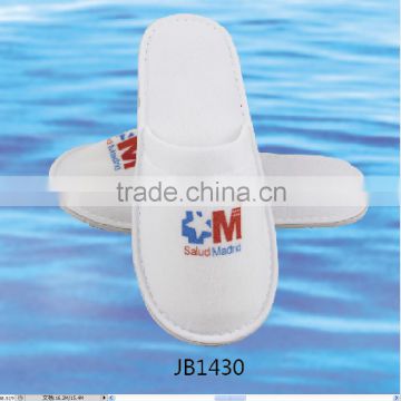 Custom Made Printed Logo Peosonalized Disposable Hotel Slippers