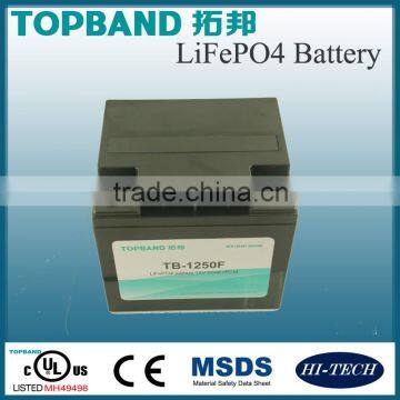 Hot Sale!! Lithium (LiFePO4) Battery 12V 50AH with PCM for Auto start battery/UPS/E-scooter/E-Wheelchair,