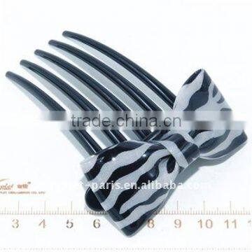 Fashion bow knot Insert Comb