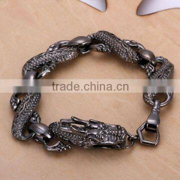 wholesale jewelry dragon 925 sterling silver bracelet