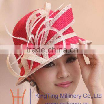 2014 Top sale high quanlity Sinamay Hat for summer