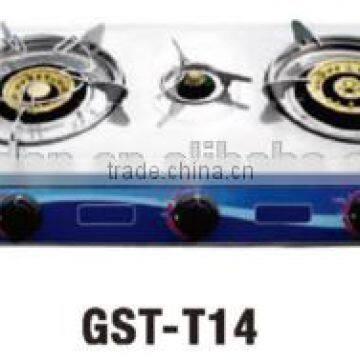 GST-T14 indian portable 3 burners gas stove