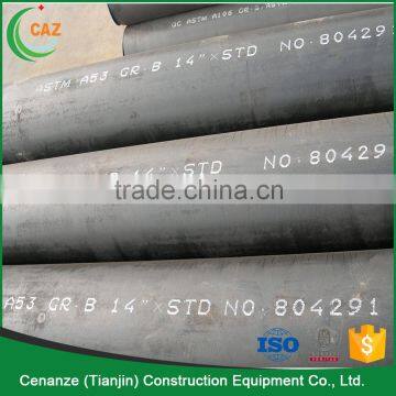 ASTM A53/A106 Gr.A/B/C Seamless Steel Pipe low-temperature tube