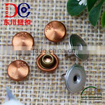 7MM Logo Customized Garment Rivets for Jeans Wear Rivet and Bags photo-2