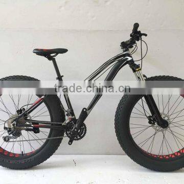 26 inch 30 speed aluminum adult snow fat bike/fatboy bike