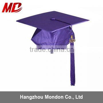 saleable mass Graduation Gown Cap tassel 2015 year charm purple