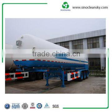 0.7 Mpa LNG Cryogenic Lorry Tanker Trailer