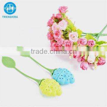 Funky Style Silicone Plastic Tea Strainers