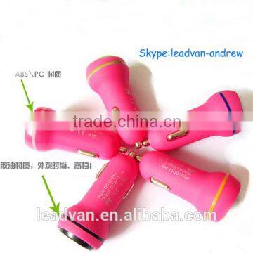 Dual USB Port Micro USB Car Charger 3100mAh for Tablet PC/Mobile/Camera