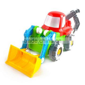 Children Diy Toy Truck Plastic Assembly Toys photo-3