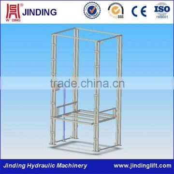 Customizable Rail Guiding Hydraulic Building Lift Elevators for Goods Lifting Work photo-5