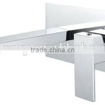 Wall Mounted Single Handle Wash Basin Faucet photo-3