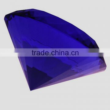 wholesale colorful price crystal diamond paperweight stone