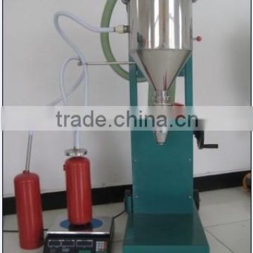 Fire extinguisher powder filler