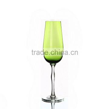 SAMYO colored stem champagne flutes