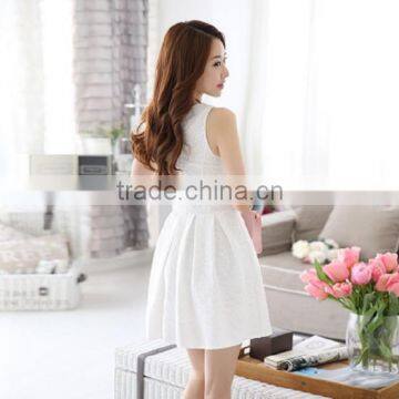 High Quality Lace Dress With Girl Fashion Print Style