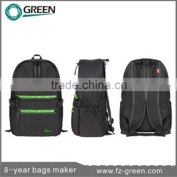 Black Polyester 2015 Cycling Backpack