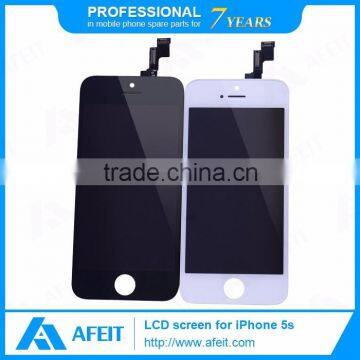 2016 100% original lcd screen for iphone 5s, top quality mobile phone spare parts for iPhone 5s screen