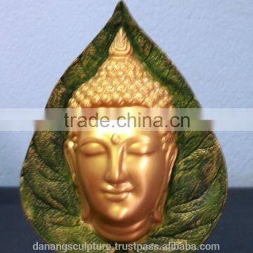 Bronze resin Buddha face statue DSF-HR32