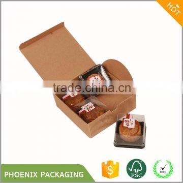 Customized corrugated paper box for food packing