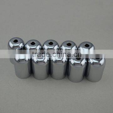 Chrome lamp holder adapter E27 socket for LED lamp chinese factory