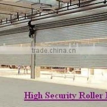 High security roller door --- Insualted or Non-insulated