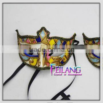 Jolly Fiori Venetian Masquerade Jester Italy Mask