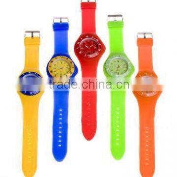 Hot sale custom printed logo silicone watches