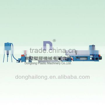 pp/pe high speed plastic recycling machine