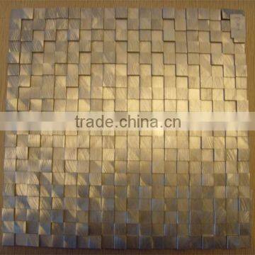 3D effect aluminium composite panel mosaic