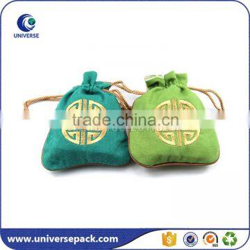 China Manufactorer custom made linen pouch