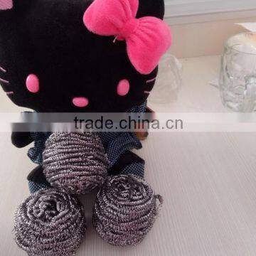 Manufacturer Galvanized Mesh Pot Scourer Export to Europe and Africa photo-4