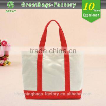 Custom Logo Boat Tote Bag Cotton