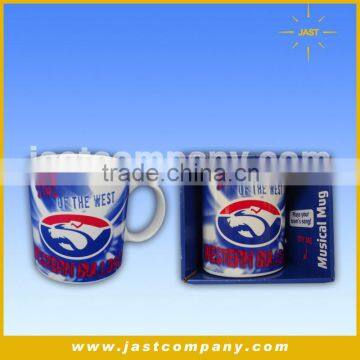 12oz Musical Ceramic Custom Coffee Mug