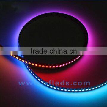 ic ws2811 high density addressable led strip ws2812b rgb led pixel string 144leds/meter with ce rohs approval