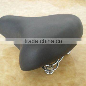 2015 best model best adult bicycle leather cover saddles for men with ISO9001