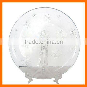 Hand blown glass plates wholesale,glass under plates