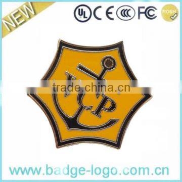 custom high quality new style design metal badges