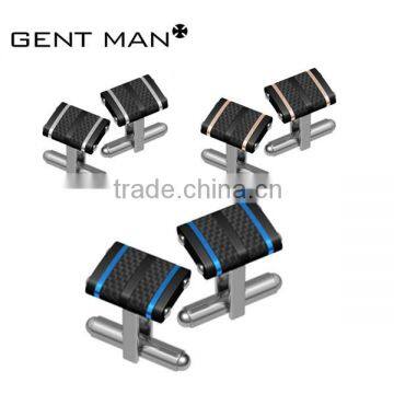 Wholesale New High Quality carbon fiber cufflink