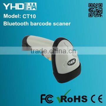 High quality usb bluetooth barcode scanner with memory bar code scanner, hot sale barcode reader